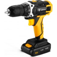 Аккумуляторная дрель-шуруповерт DEKO + набор 63 инструментов в кейсе DKCD16FU-Li 1.5Ahx2 63 tools + 063-4099